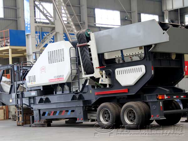 移動反擊式破碎機(jī)粉碎流程及廠家介紹