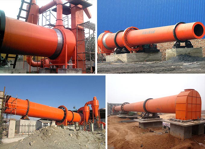 海沙烘干機客戶現場