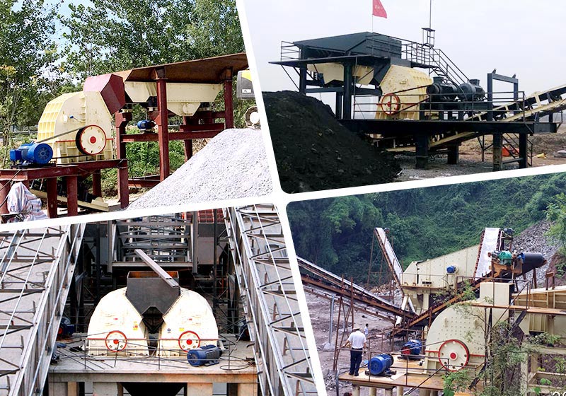 錘擊式粉碎機客戶現場