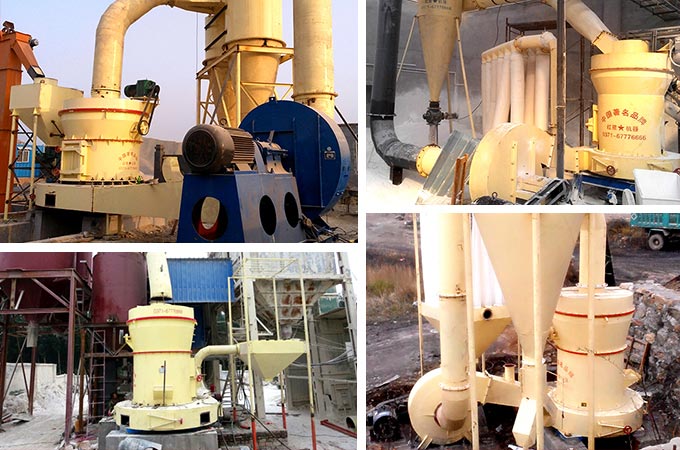 磷礦石磨粉機客戶現場