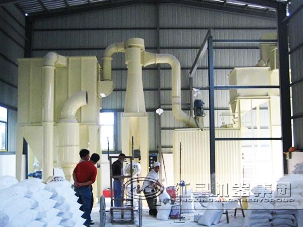 三環中速微粉磨客戶現場