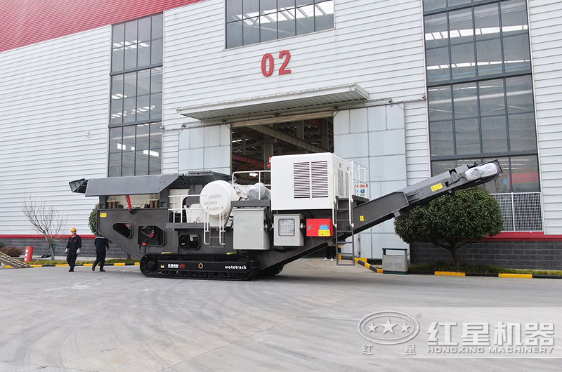 履帶式移動破碎篩分站圖片及型號參數_價格