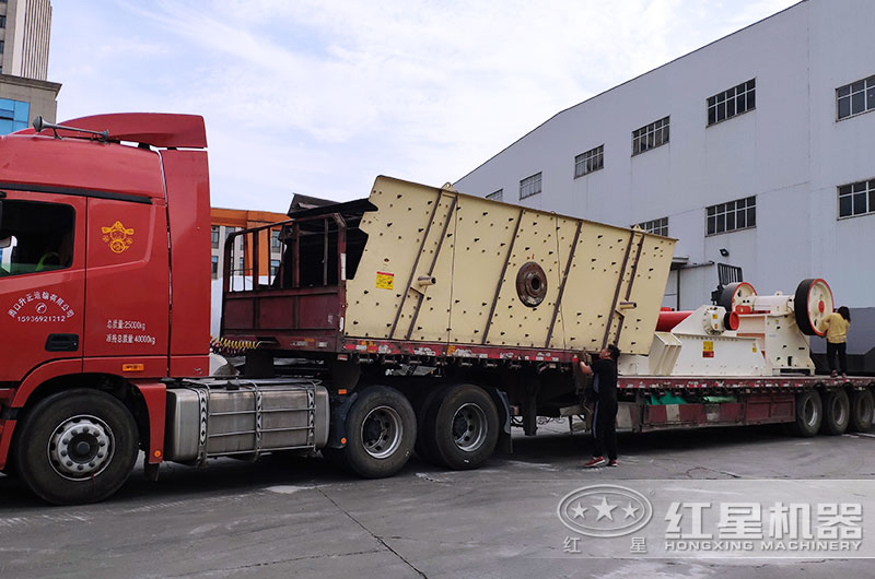 設備裝車發往客戶現場