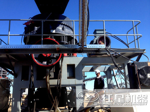 時產50噸鋼渣破碎生產線設備配比及工藝流程分析