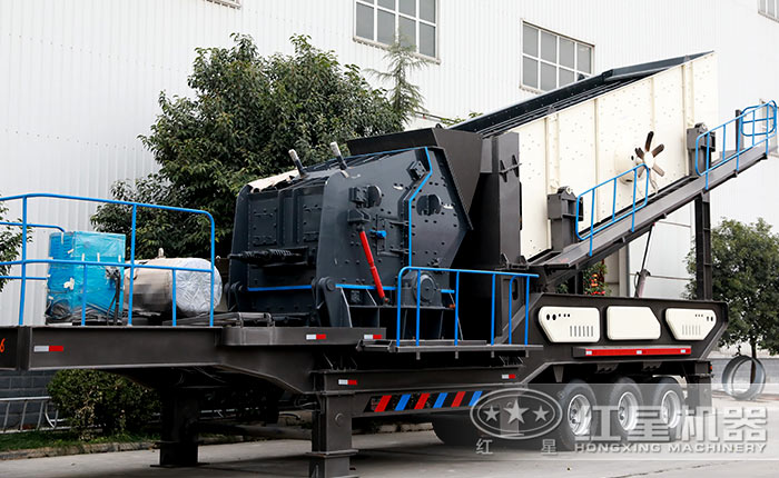 建筑用石料采用300噸移動式顎式破碎機配置可靠_價格親民