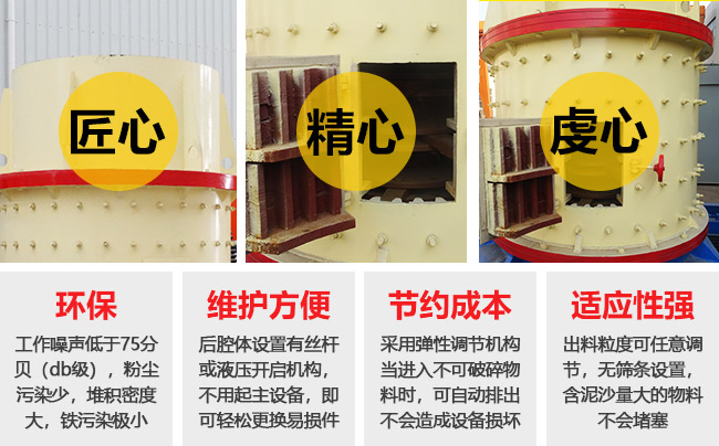 復(fù)合式制沙機(jī)性能優(yōu)勢