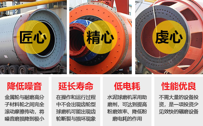 水泥球磨機性能優勢