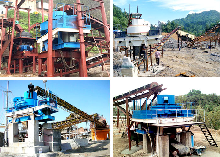 鉀長石制砂機客戶現場