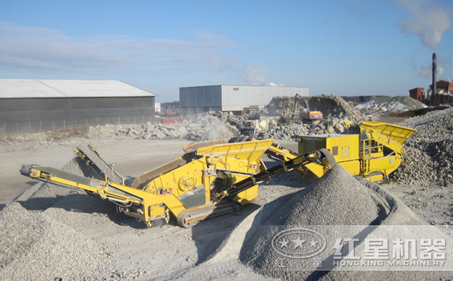 山石料篩分制砂一體機具有新礦山工藝技術