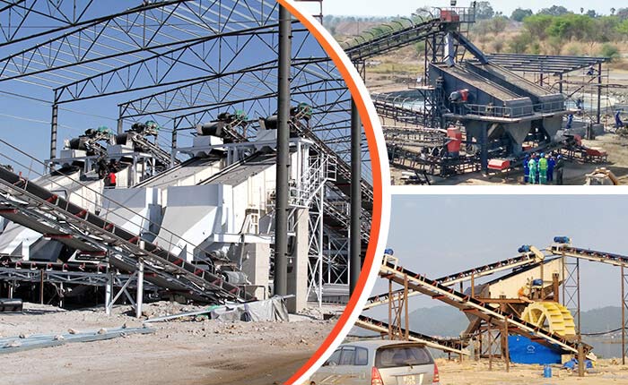 圓振動篩客戶現場