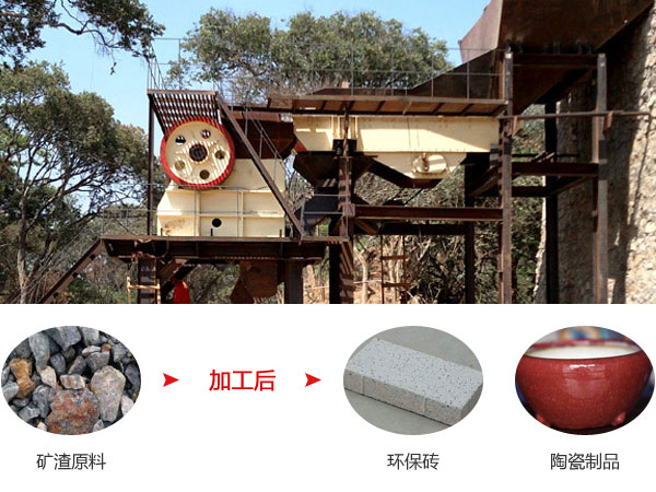 時產50-160噸69型礦渣破碎機變渣為寶，強勢打造再生資源