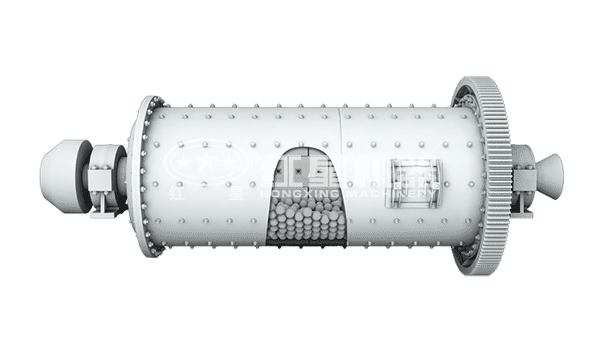 格子型球磨機工作原理