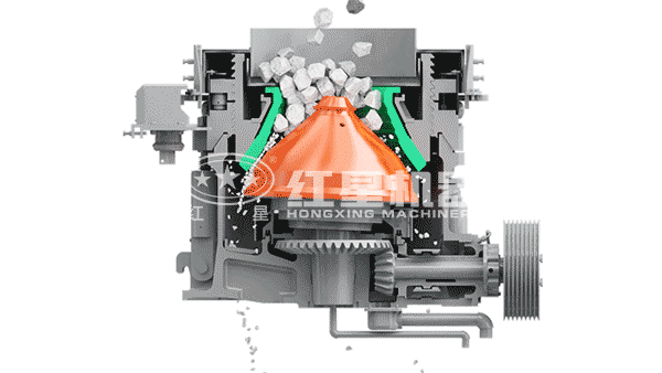 PYB1750型短頭圓錐破碎機—高產細碎之作
