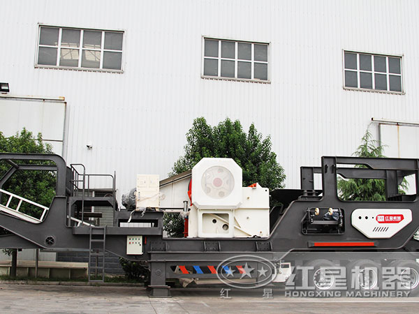 時產(chǎn)100噸以上煤矸石移動顎式碎石機-履帶式（輪胎式）經(jīng)濟可靠