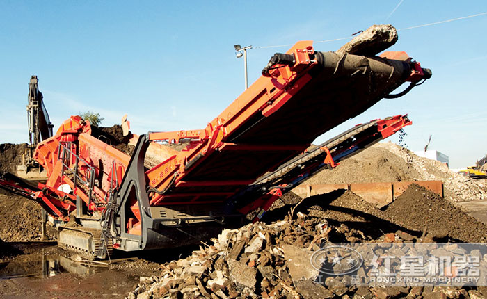 紅星建筑垃圾回收處理設備加工出的成品有哪些用途？