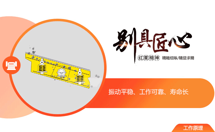 圓振動篩原理圖