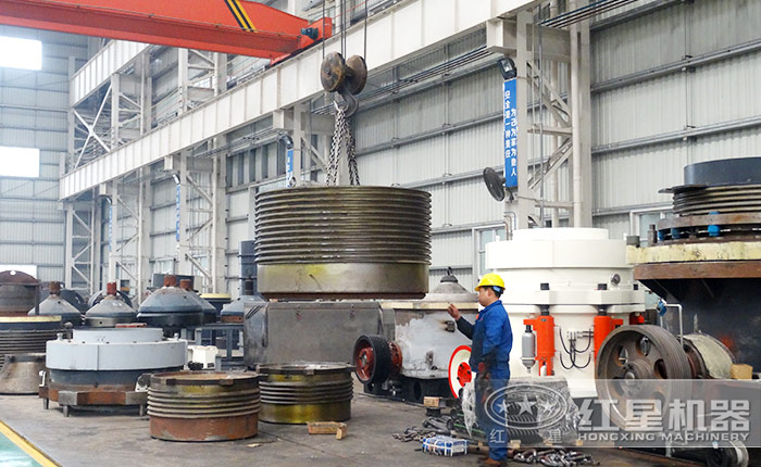 拒絕套路！時產50-70方鵝卵石圓錐式破碎機廠家成礦業一股清流！