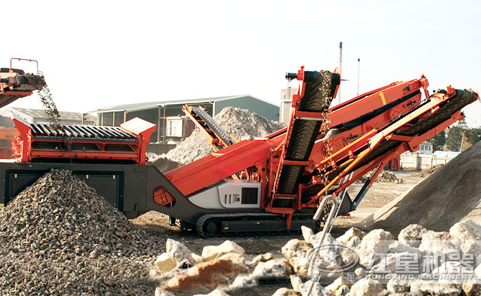 移動履帶破碎機買什么配置好？一看廠家，二看產能