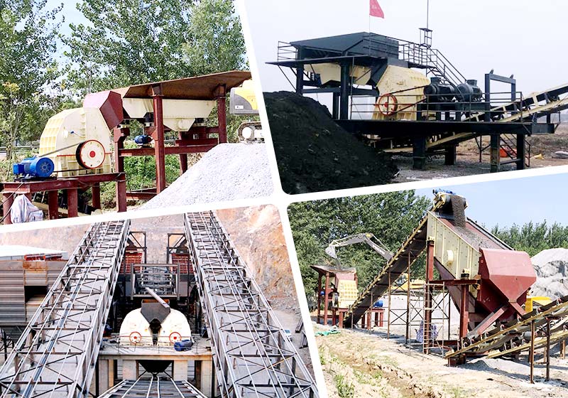 錘式破碎機客戶現場