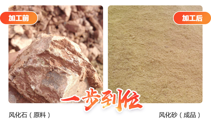 時產500噸全套風化石破碎制砂生產線，從石到砂，一步到位！