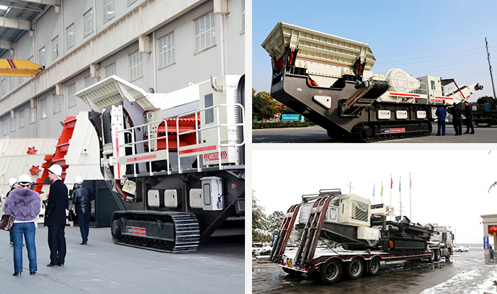 輪胎式建筑垃圾制沙機