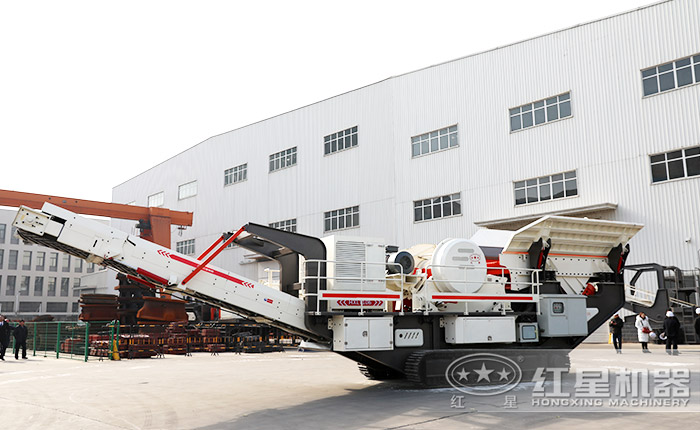 小型移動鵝卵石制沙機開啟環保模式，大膽又創新