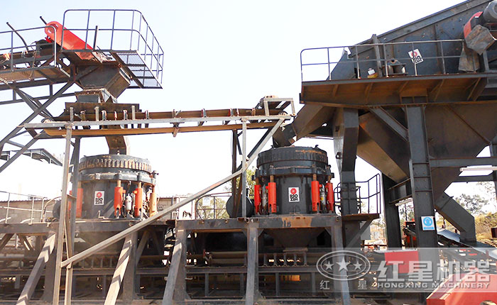 時產300噸大型圓錐石子破碎機多少錢？