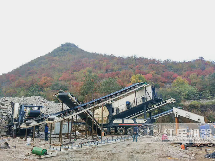 面面俱到 應有盡有，自行式石子破碎機展現不凡實力