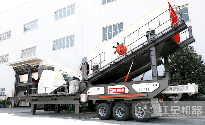 石子移動破碎篩分機時產多少噸？價格是多少錢