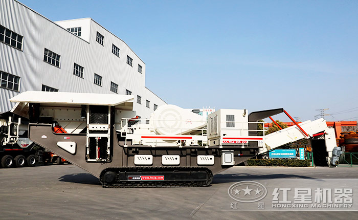 小型磨石子機|采石場粉碎石子的機器（加工鵝卵石、青石、花崗巖等）