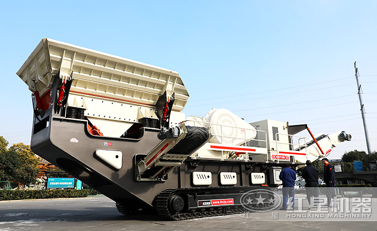 履帶式車載顎式碎石機