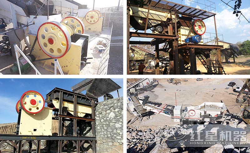 碎石機客戶現場