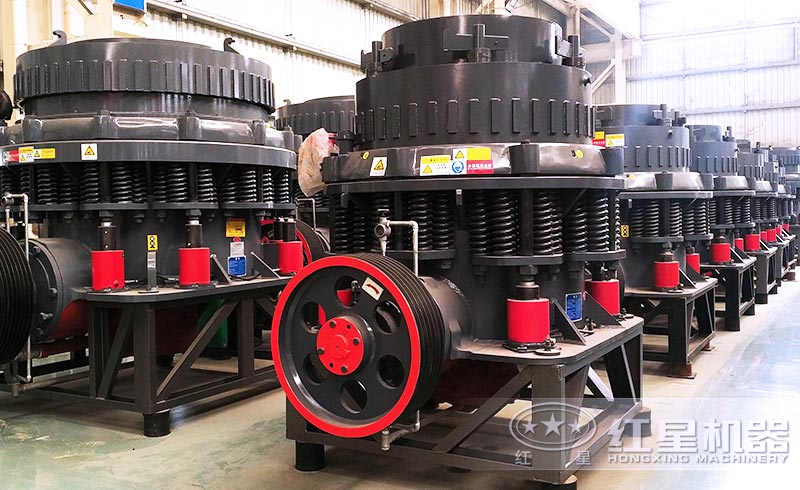 石料加工圓錐破碎機，時產200噸機型推薦