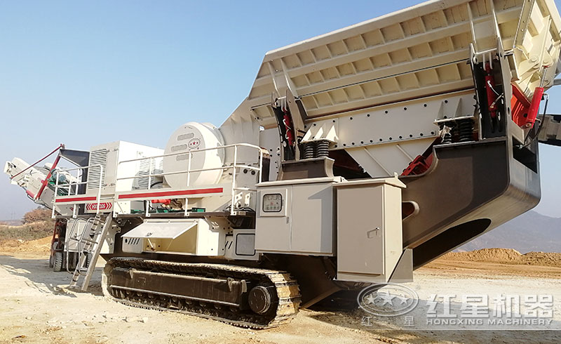 車載移動顎式破碎機