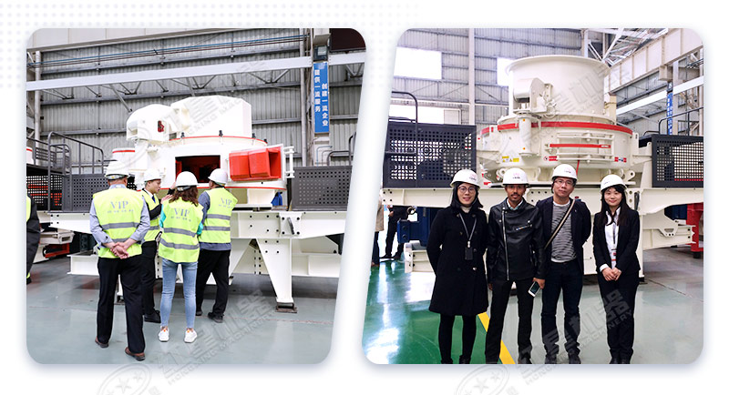 紅星制砂機生產(chǎn)車間