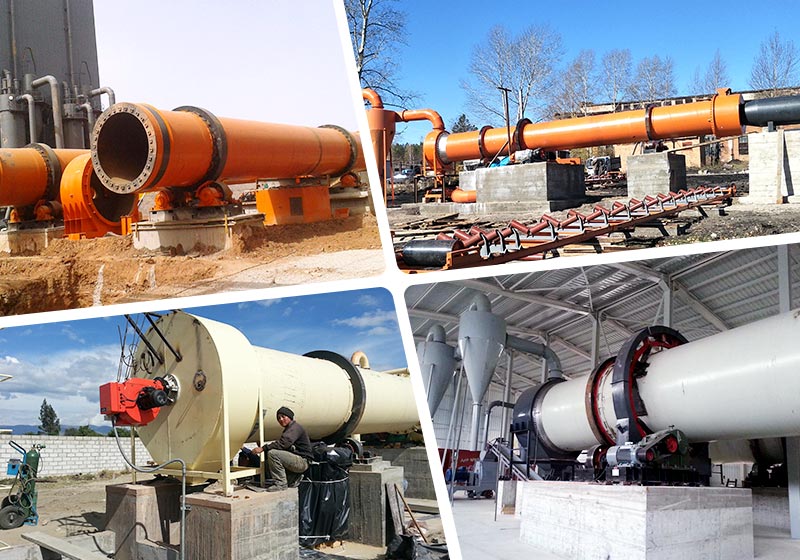 烘干機(jī)客戶現(xiàn)場(chǎng)