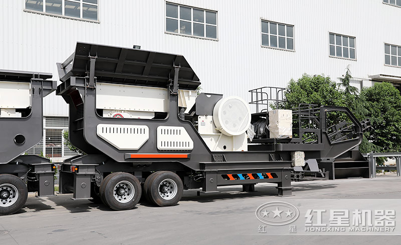 輪胎式顎式移動破碎機