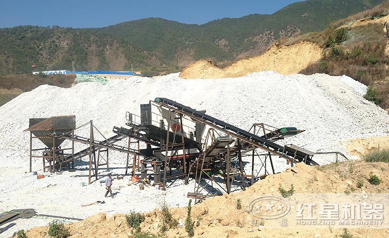 制砂碎石一體機加工現(xiàn)場實拍