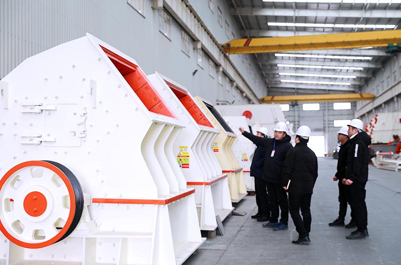 重錘式破碎機客戶考察