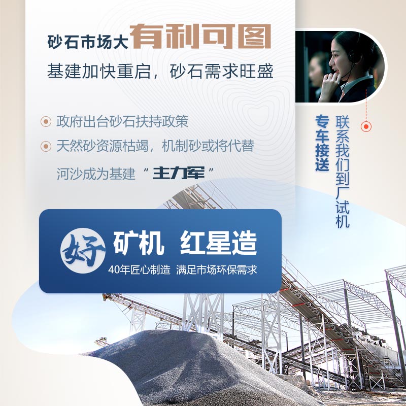 新型河卵石制砂機有幾種，哪種更高質？