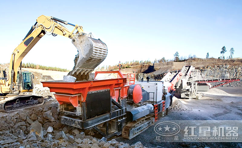 車載移動磕石機|移動打石子機價格查詢