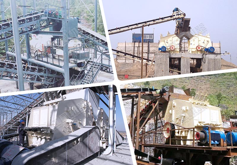 CI反擊式破碎機客戶現場