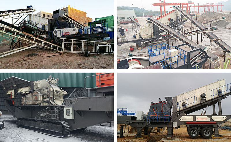 移動反擊式破碎站客戶現(xiàn)場