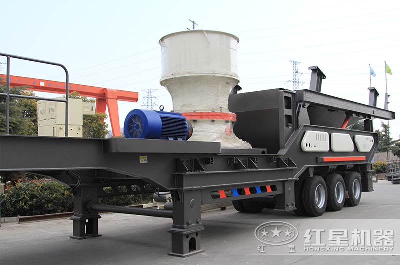 輪胎式移動破碎機