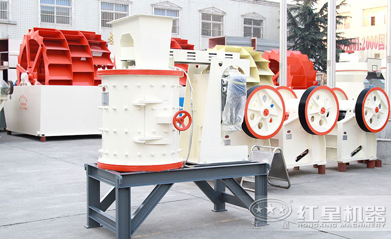 1250立軸式制砂機產量能達到多少噸？整套生產線需要配置哪些設備？