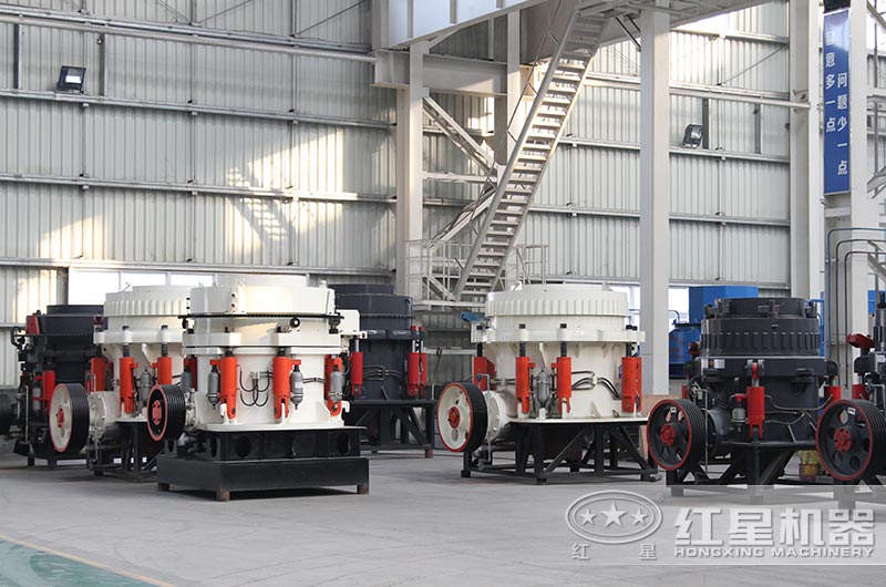 石子廠加工碎石用圓錐破碎機，全套打石子機價格