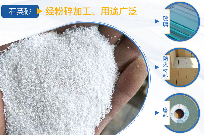 混凝土中石英砂能否代替沙子？石英砂生產線設備價格？