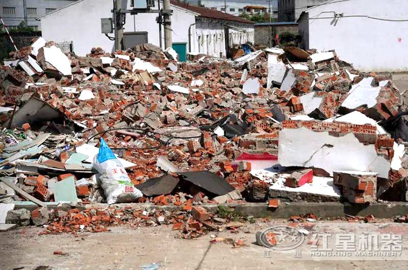 建筑垃圾怎么處理？宜昌百萬噸建筑垃圾處理模版來了