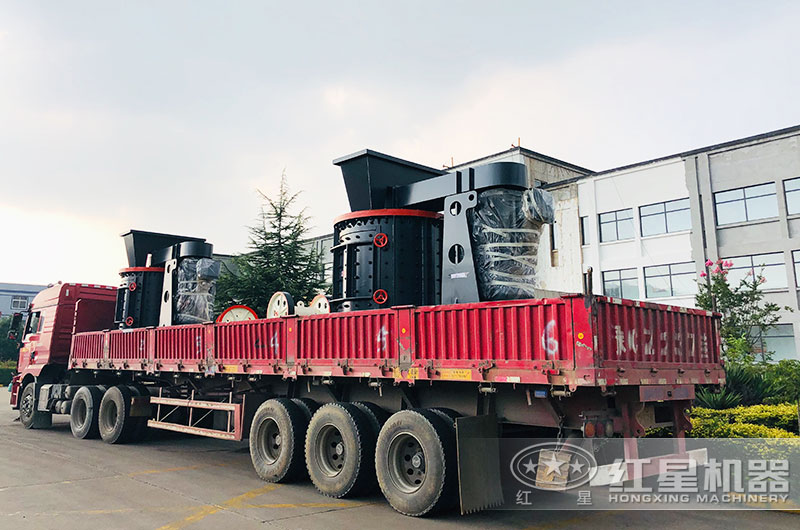 設備裝車發貨現場