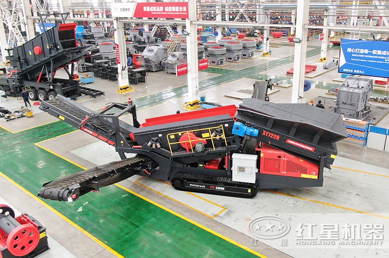 履帶式移動破碎篩分站圖片及型號參數_價格